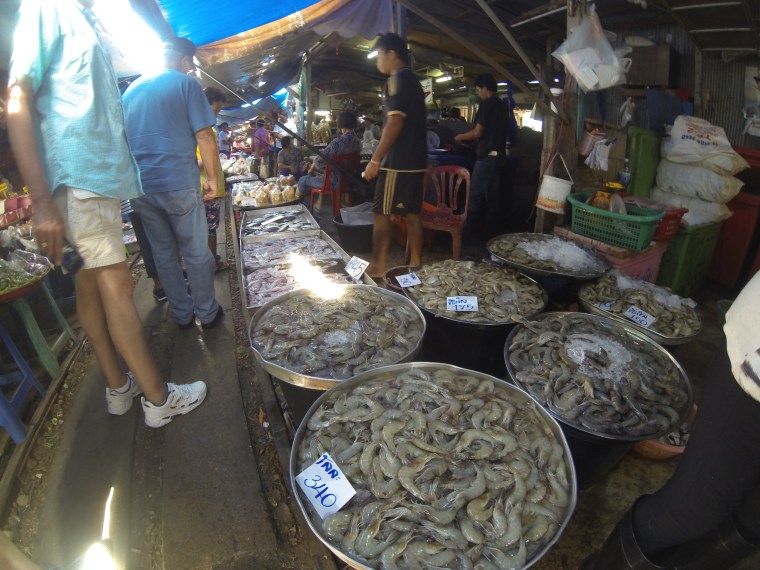 Samut Songkram, Railway Market, Bangkok