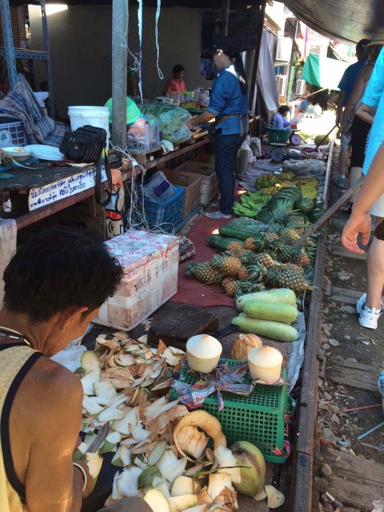Samut Songkram, Railway Market, Bangkok