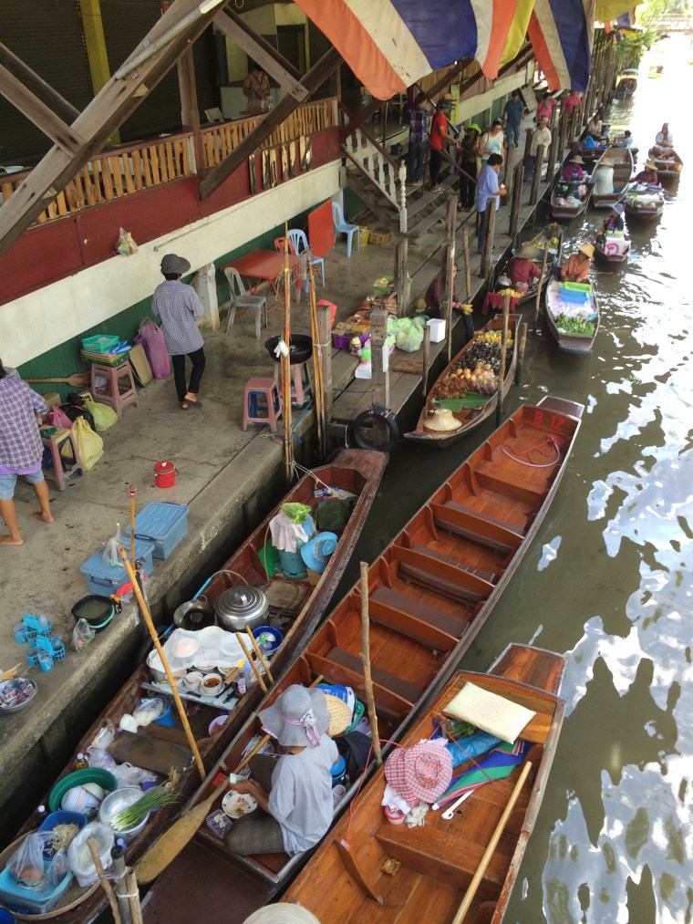 Damnoen Saduak floating market, Bangkok
