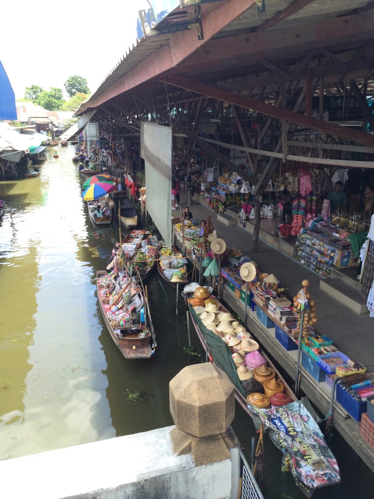 Damnoen Saduak floating market, Bangkok